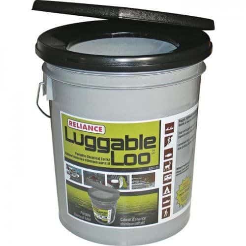 Affordable composting toilet luggable loo