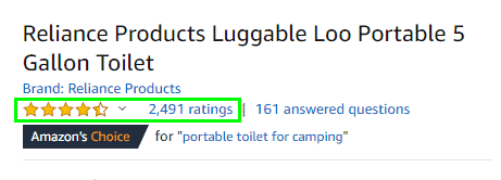 Portable 5 Gallon Toilet