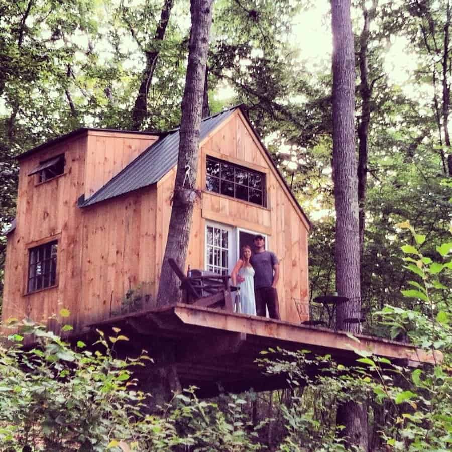 gorgeous tiny home in the woods