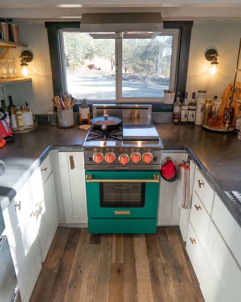 beautiful tiny home kitchen