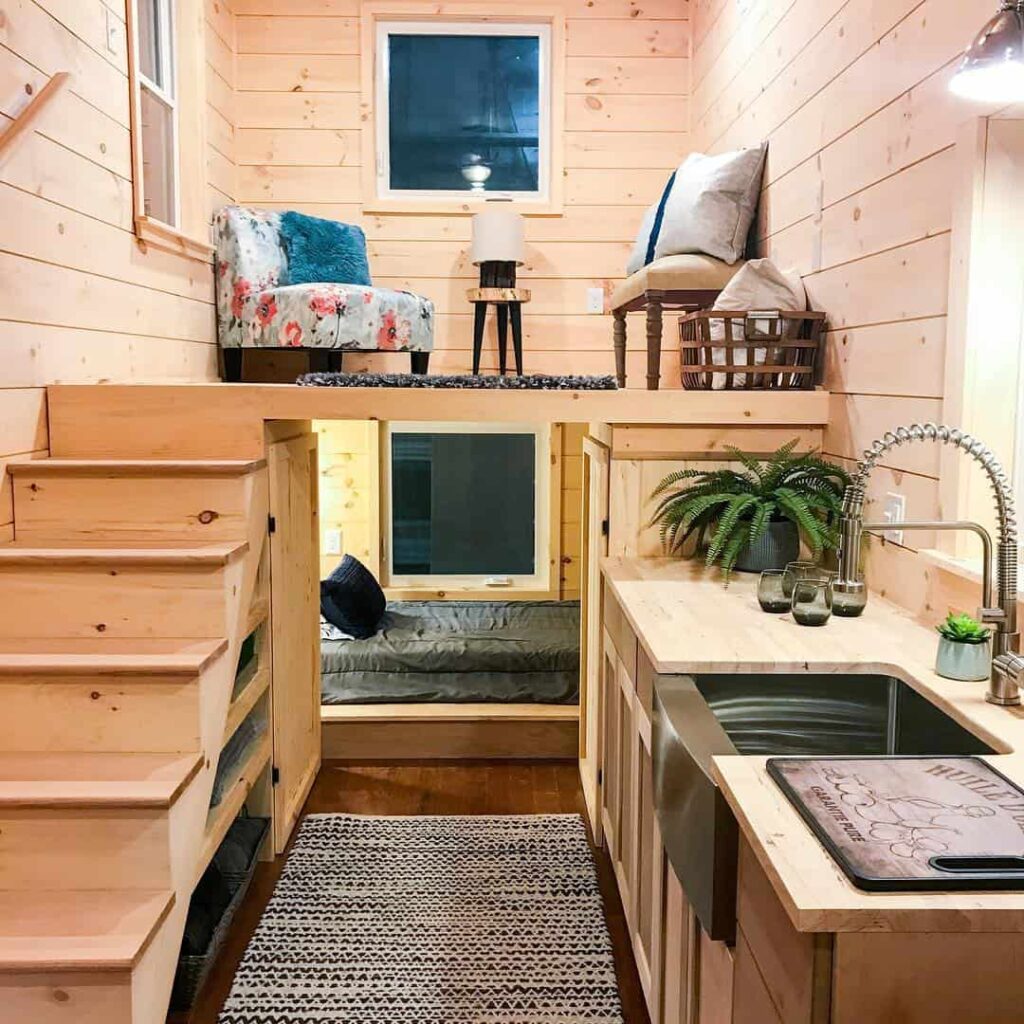 uniquely designed tiny home