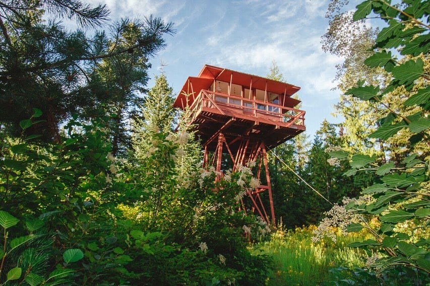 Northern Idaho Tiny House treehouse