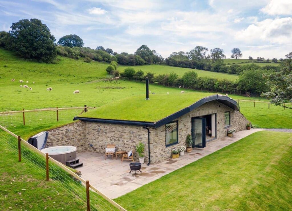 tiny house that looks like hobbit home