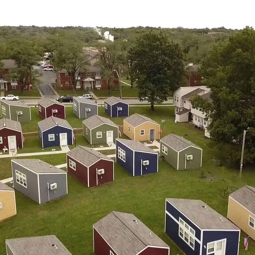 tiny house community for veterans