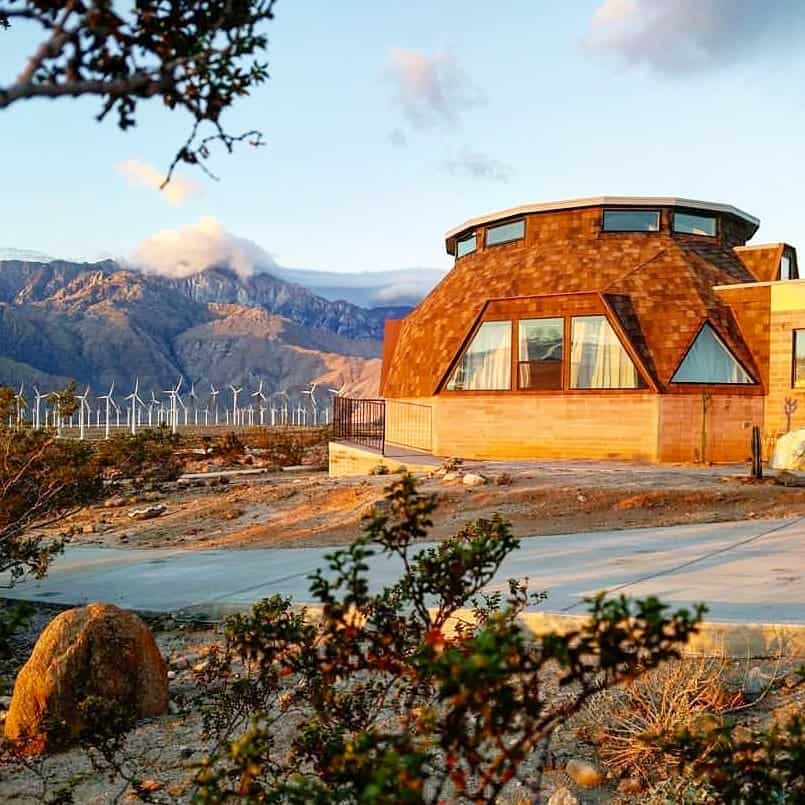 Palm springs dome house