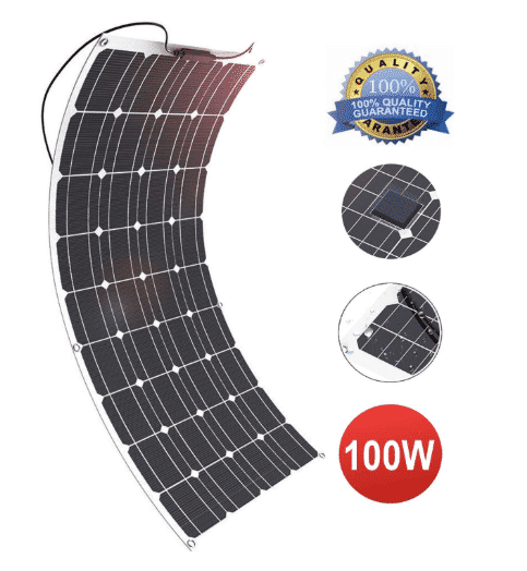 Solar Panel, GIARIDE 18V 12V 100W