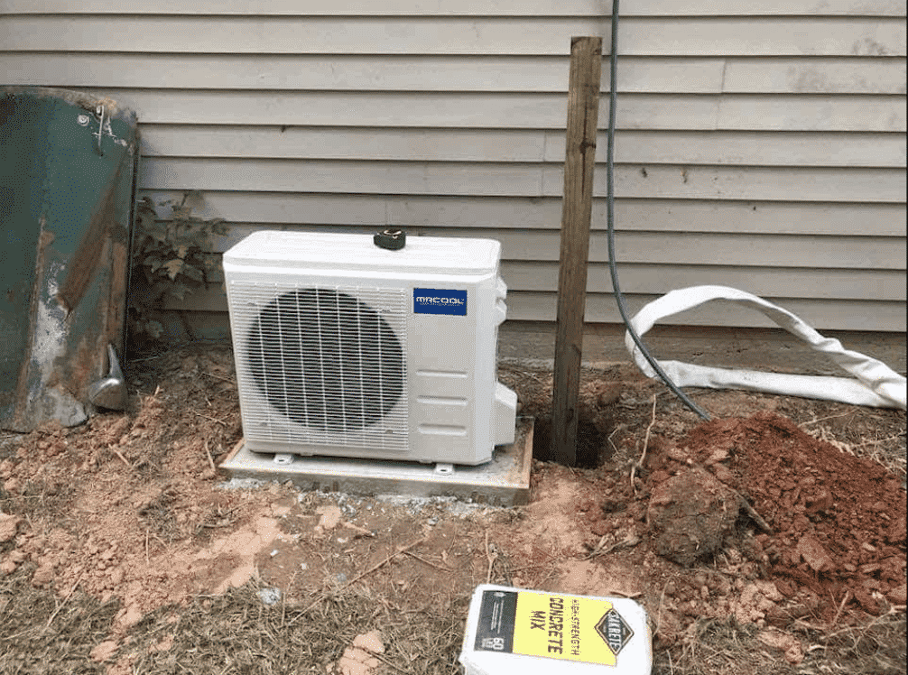 set up solar off grid air conditioning