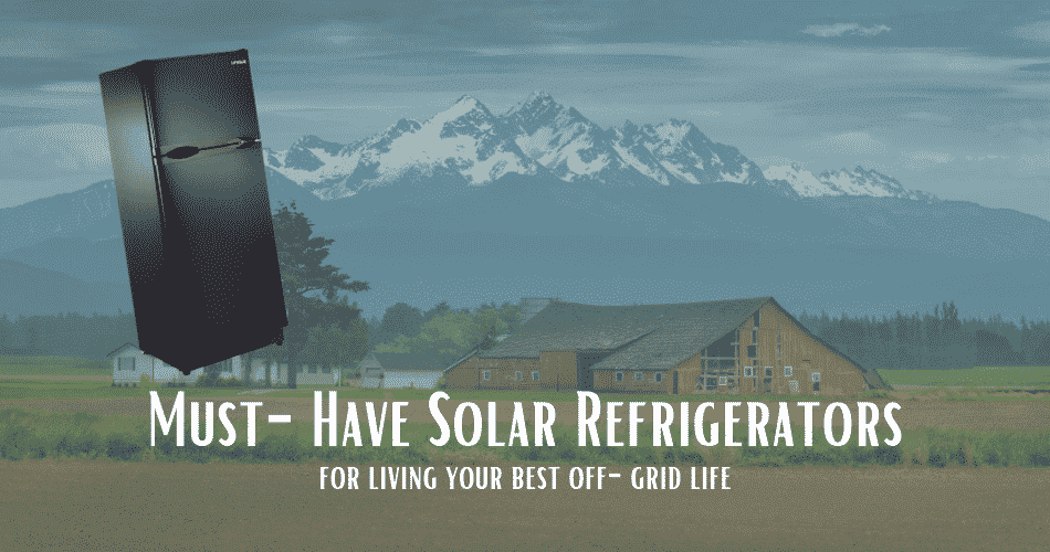 off-grid solar refrigerator