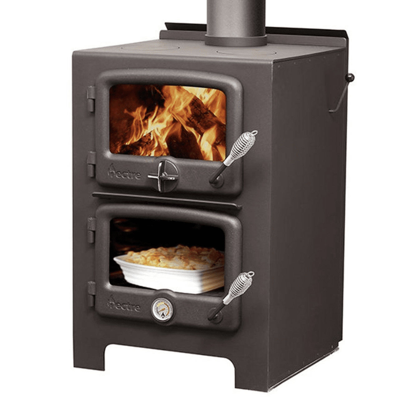 Nectre 350 wood stove with oven